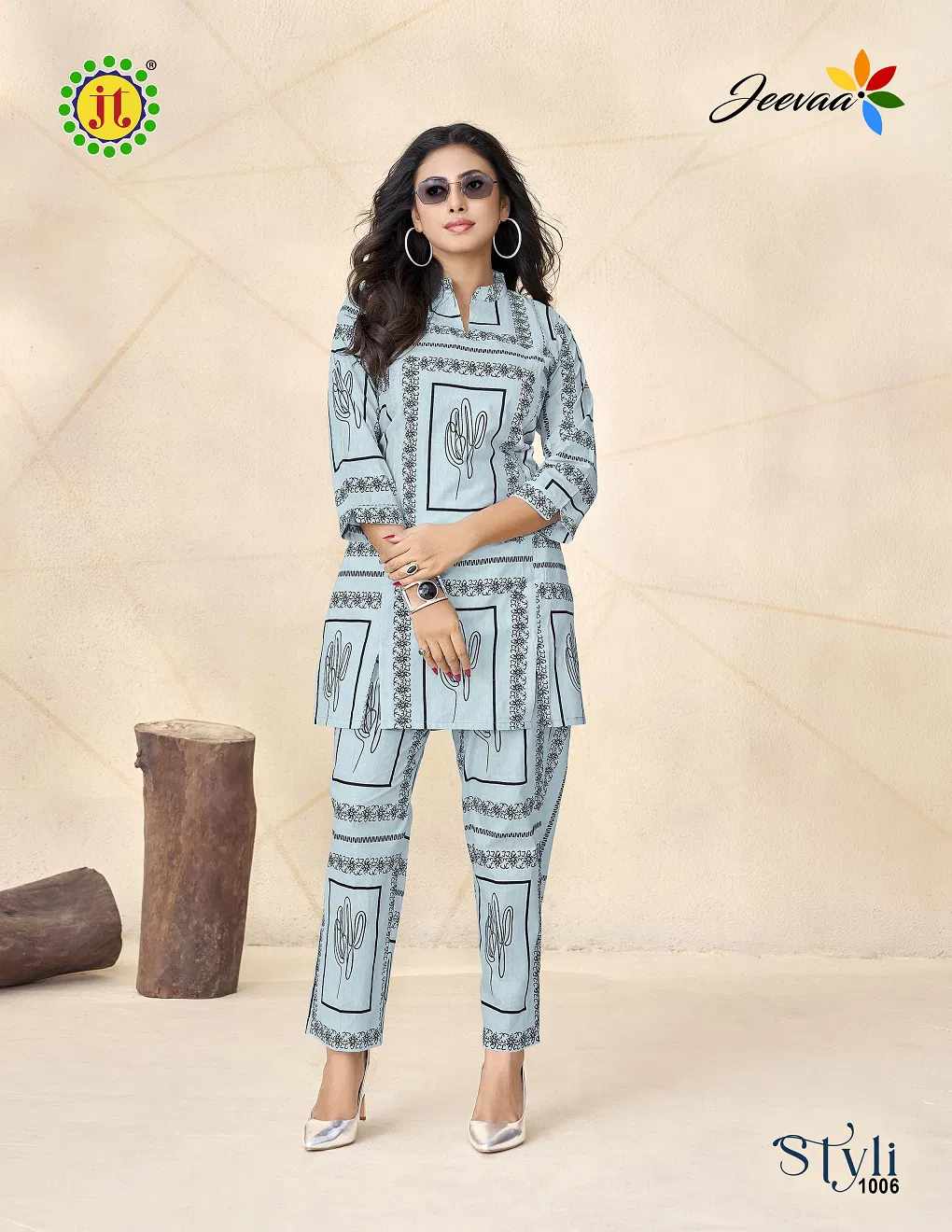 Styli Vol 1 By Jt Cotton Printed Wholesale Western Co Ord Set In India
